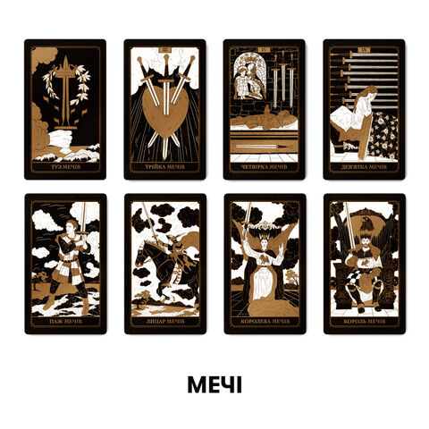 Tarot cards Golden deck