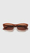 Caramel brown glasses