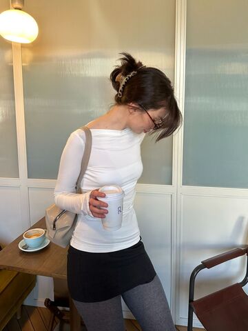 Лонгслів Slim Milk