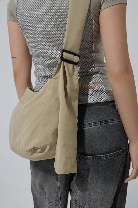 Crossbody №48 бежевий