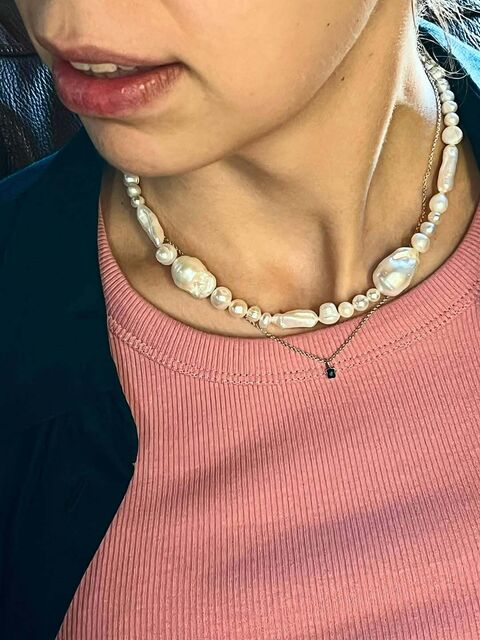 Necklace "Pearly"