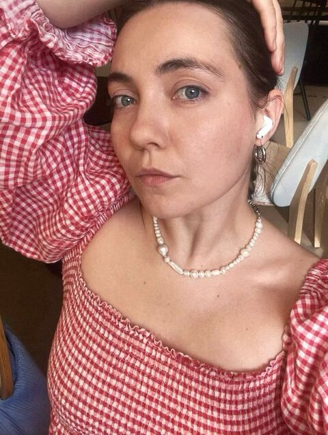 Necklace "Pearly"