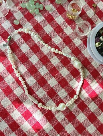 Necklace "Pearly"