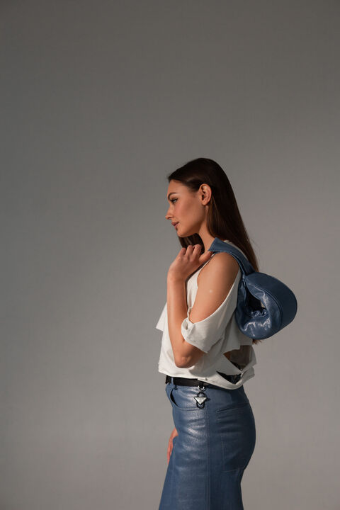 Milk jersey top