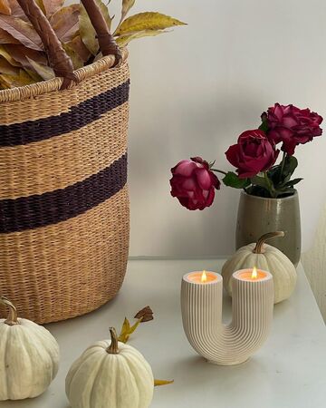 Candle Antique column
