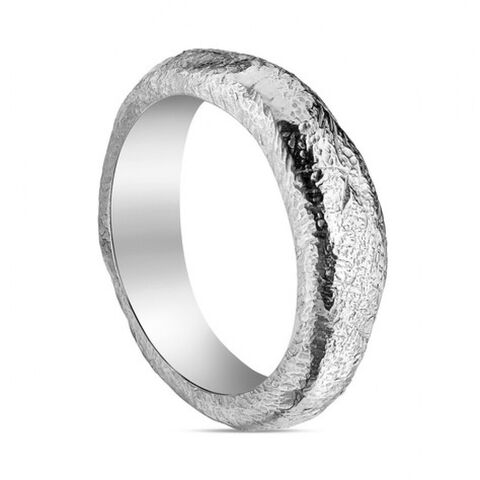 Ring is carefully scratched