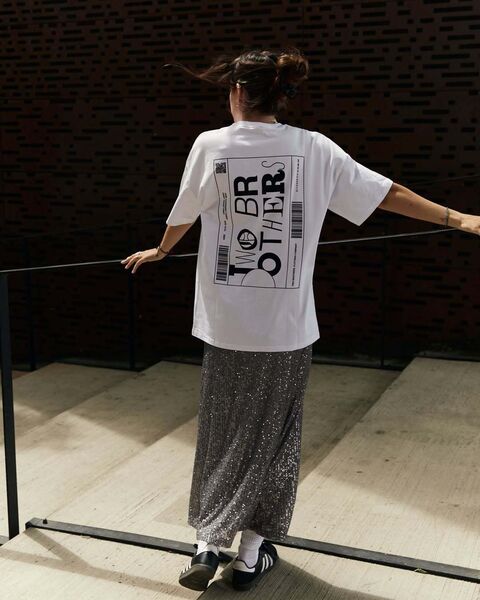 Letters white t-shirt