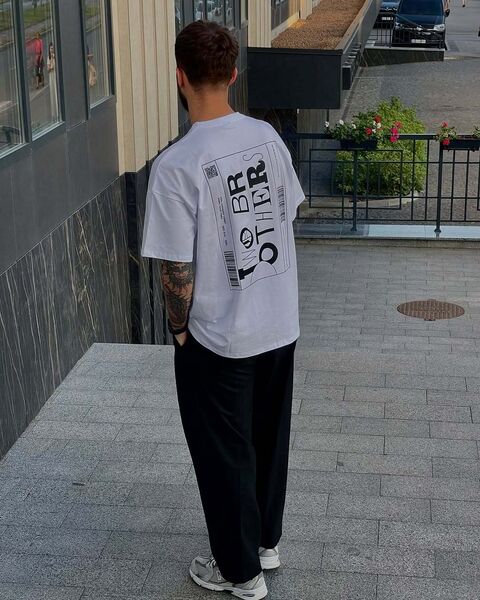 Letters white t-shirt