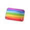 Volumetric sticker rainbow flag