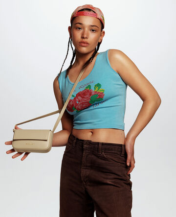 BG105 mini bag Beige toscana