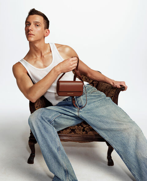 BG105 mini Chestnut Tuscan bag