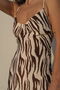 Zebra slip dress