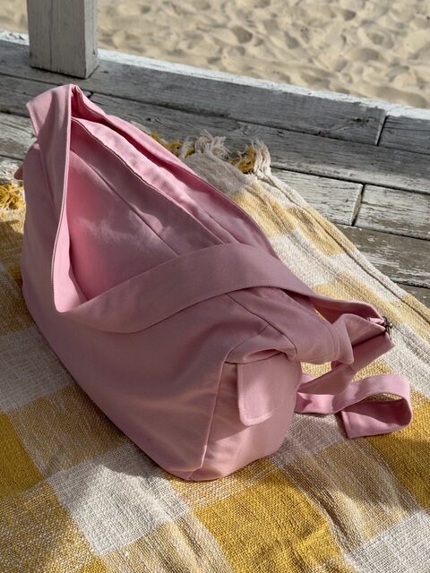 Шопер "Fluffy bag regular" pinky