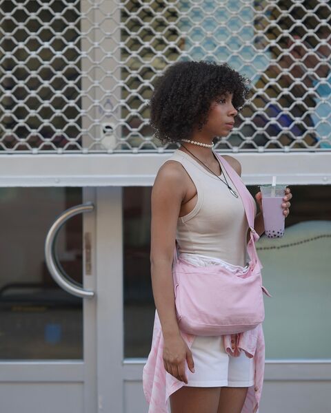 Шопер "Slay bag" pinky