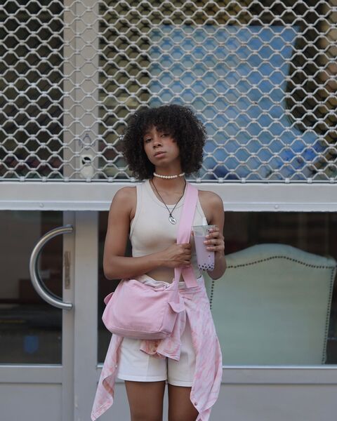 Шопер "Slay bag" pinky