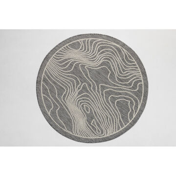 Landscape alley carpet is gray