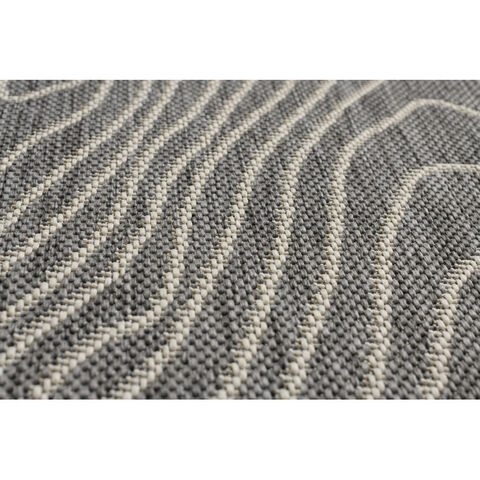 Landscape alley carpet is gray