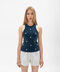 Blue top tank camomile