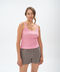 Tank top with thin straps pink