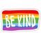 Sticker "Be kind"