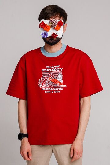 T-shirt Stari kosti nosyatʹ molode sertse
