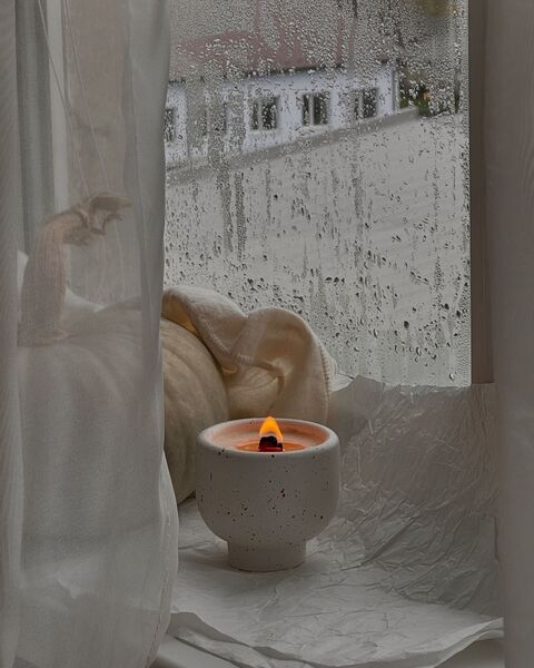 Candle Autumn