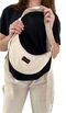 Moon bag beige