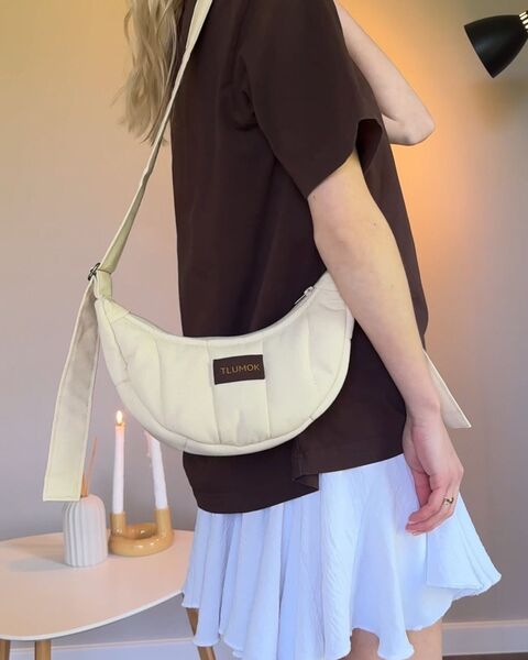 Сумка Moon bag беж