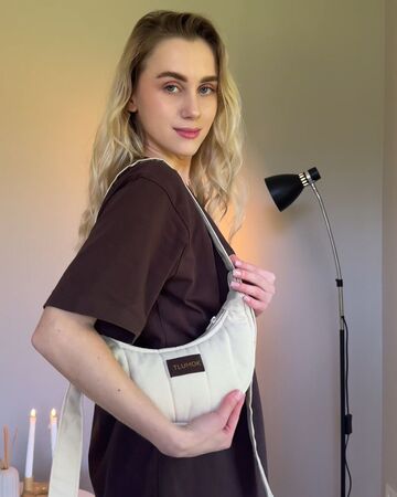 Сумка Moon bag беж