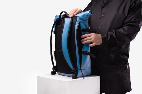 Backpack "Rolltop CN6" Blue