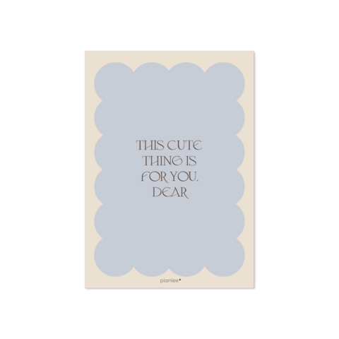 Листівка For you dear