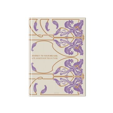 Planner Purple Bouquet