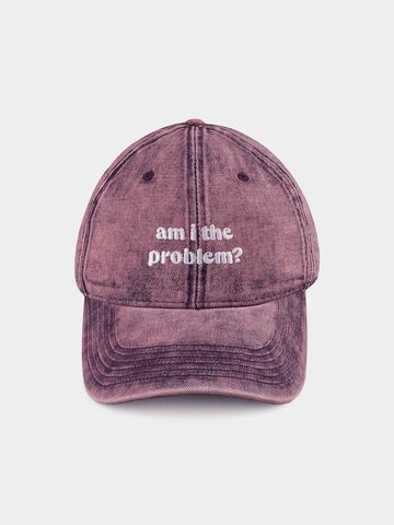 Violet-pink cap Am i the problem?
