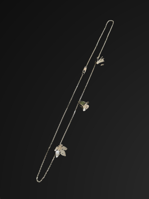 Necklace with 3 Flowers