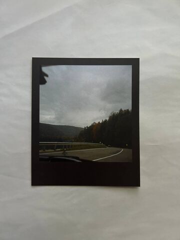 Postcard Road and Mountains