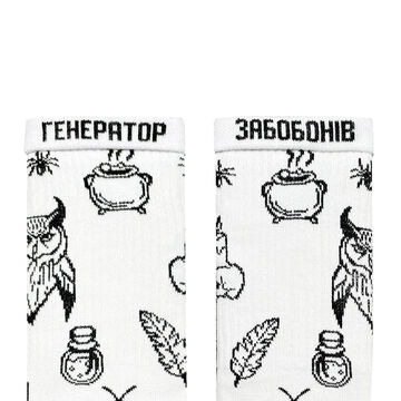 Шкарпетки Magic Tattoo White