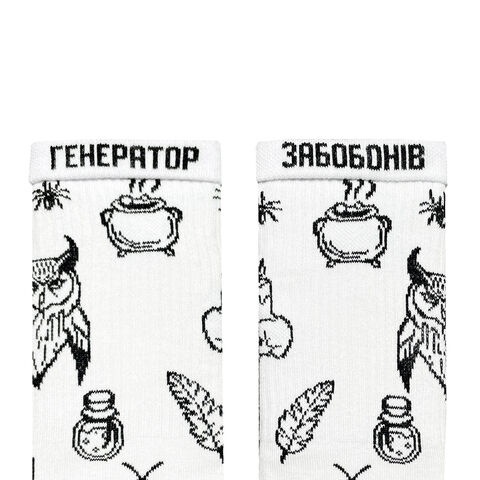 Шкарпетки Magic Tattoo White