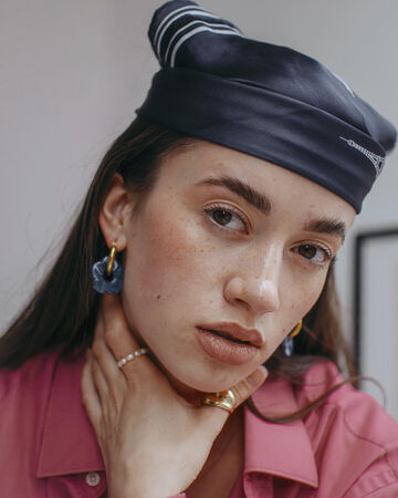 Сині сережки Daisy