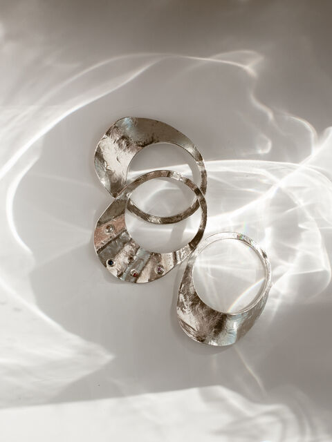 Ring Pierced with Colors