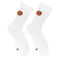 White Basketball socks