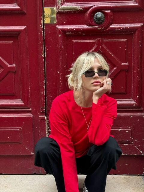 Лонгслів унісекс Red