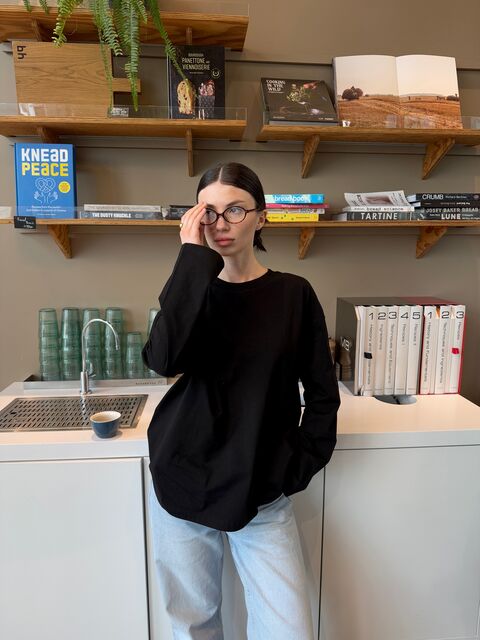 Unisex longsleeve Black