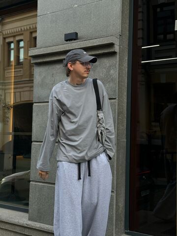 Longsleeve unisex Grey