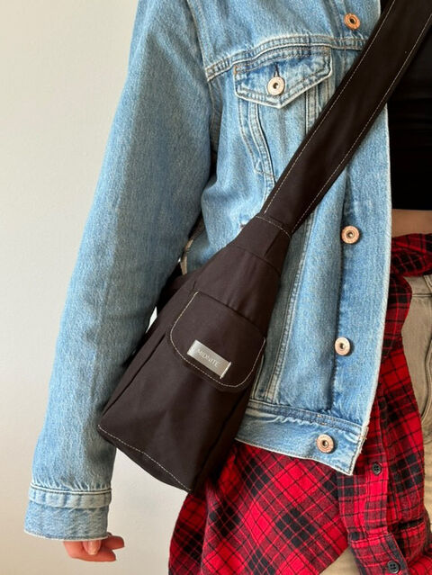 Шопер "Fluffy bag regular" contrast