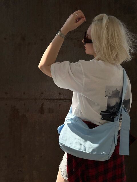 Шопер "Slay bag" blue sky