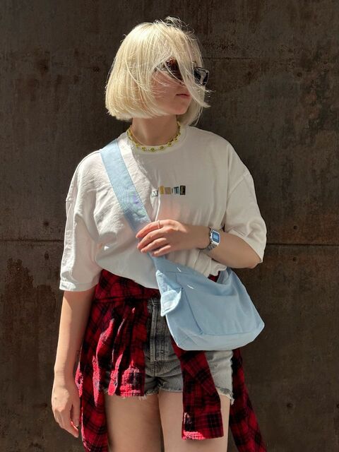 Шопер "Slay bag" blue sky