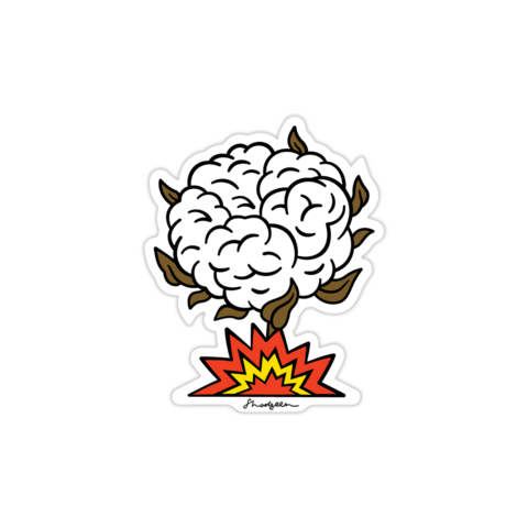 Sticker Set Let the Cotton Bloom