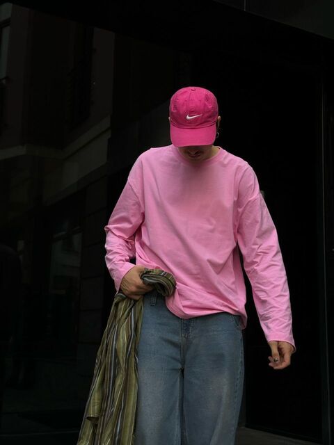 Лонгслів унісекс Pink