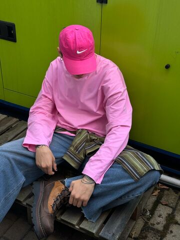 Лонгслів унісекс Pink