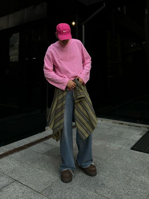 Лонгслів унісекс Pink